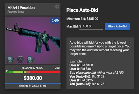 csfloat|Introducing Auctions and Watchlists on CSGOFloat .